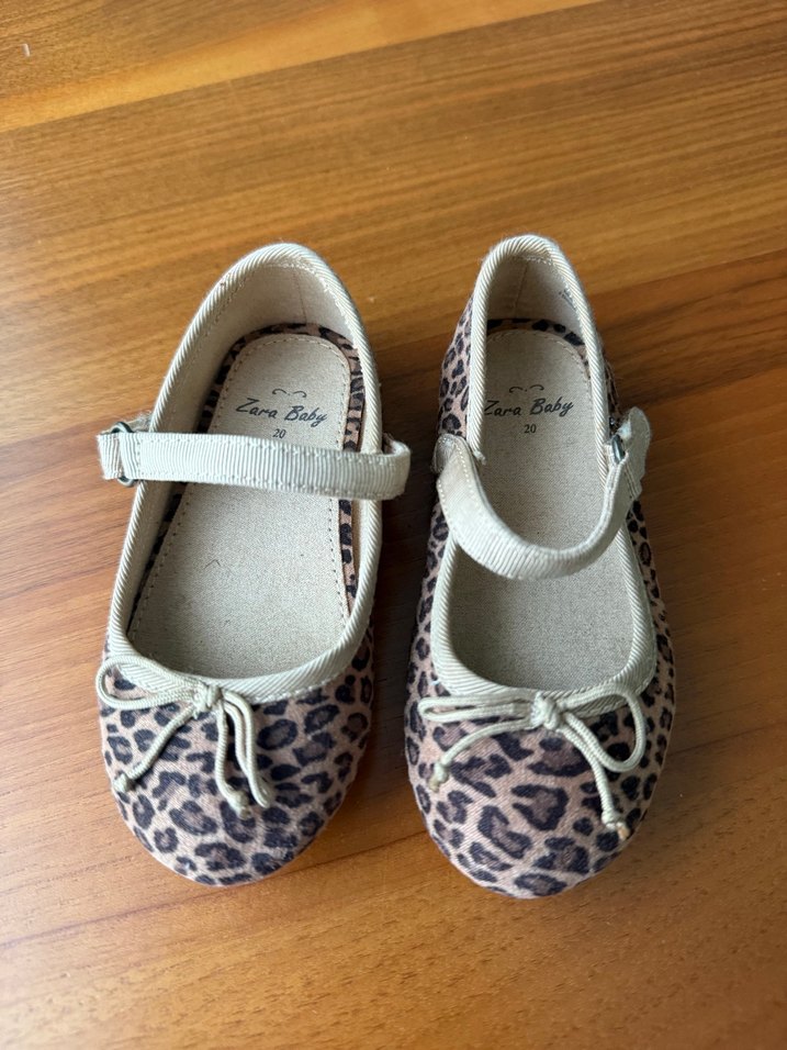 Zara Leopar Desenli Tokalı Babet - Görsel 2