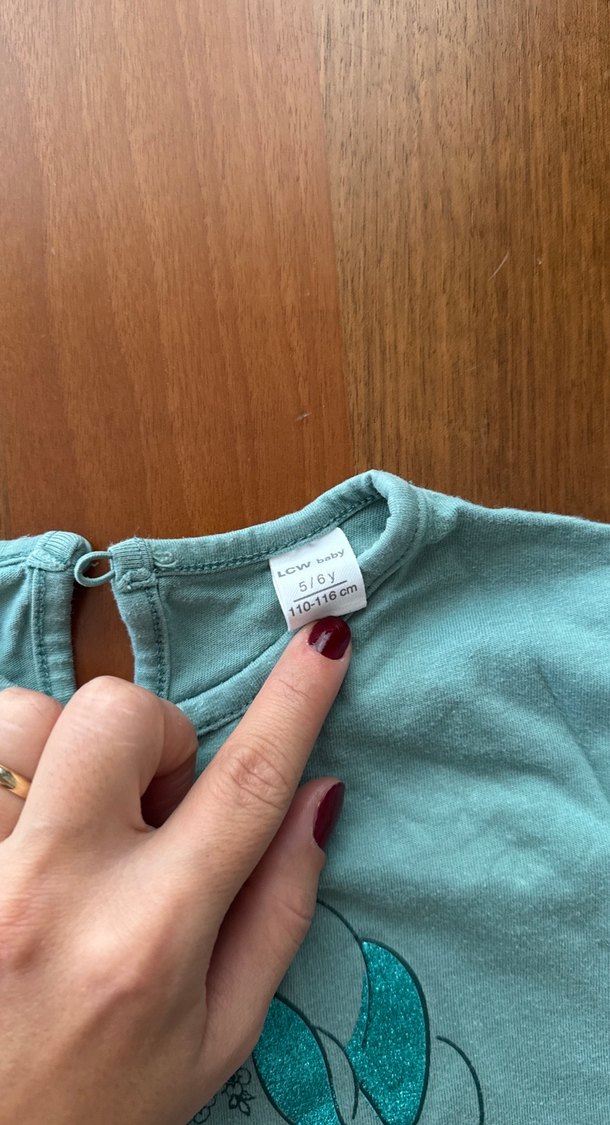 Kız Çocuk unicorn bluz - Görsel 2