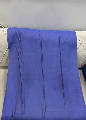 İpekşalevi morcivert %100 ipek şal - Görsel 4