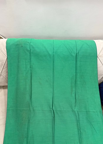 Silkhome %100 ipek şal zümrüt yeşili - Görsel 2