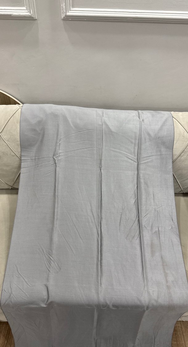 İpekşalevi %100 ipek şal gri - Görsel 3