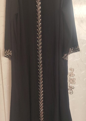 taşlı yeni abaya - Görsel 6