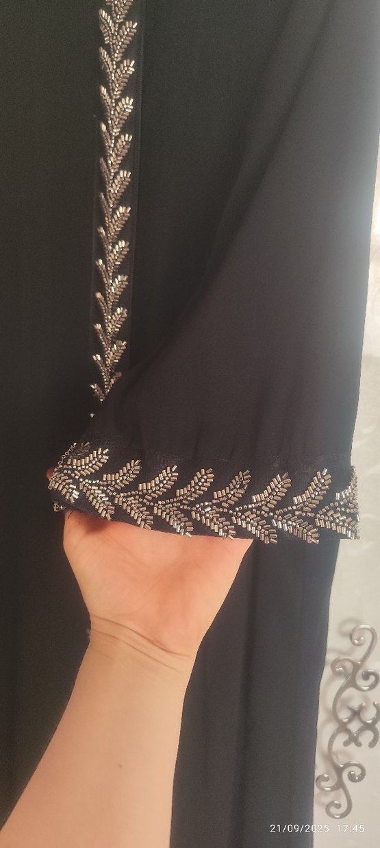 taşlı yeni abaya - Görsel 4
