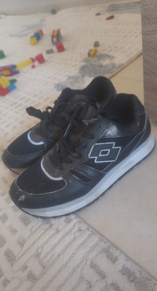 Kadın Siyah Platform Spor Ayakkabı - Görsel 3