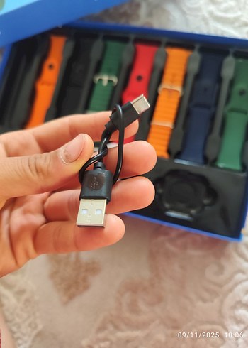 Çok Fonksiyonlu Akıllı Saat ve Kulaklık Seti - Görsel 7