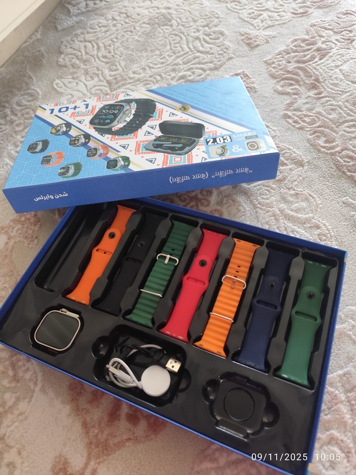 Çok Fonksiyonlu Akıllı Saat ve Kulaklık Seti - Görsel 2