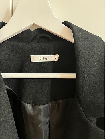 s Beden Siyah blazer ceket