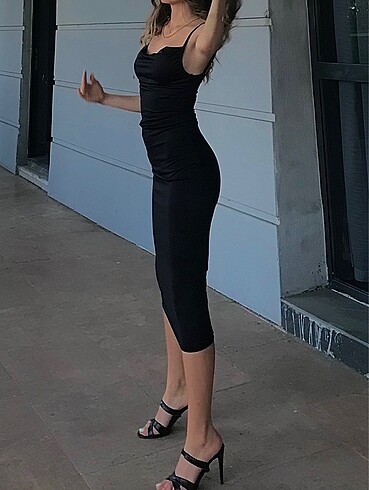 Basic siyah elbise