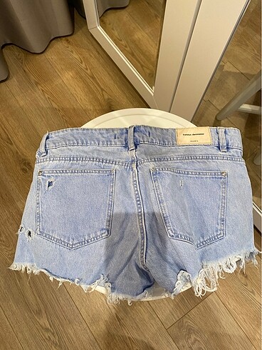 xs Beden Zara 34-36 beden mini kot şort