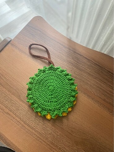 Diğer Ayçiçeği mini charm çanta ????