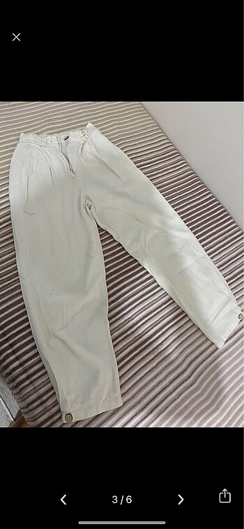 Addan keten pantolon - Görsel 4