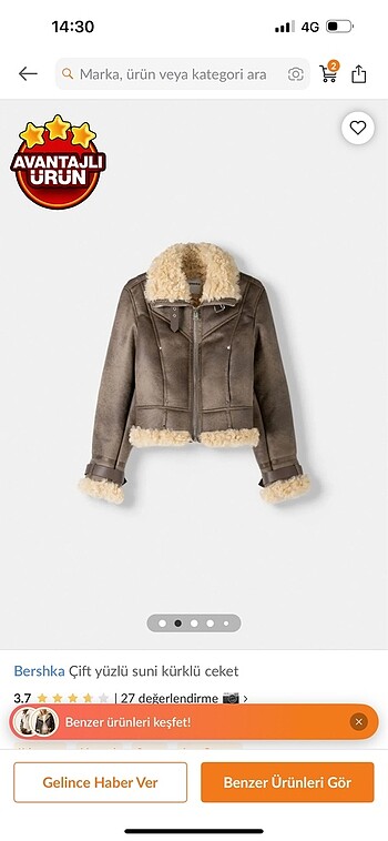 Bershka Bershka ceket