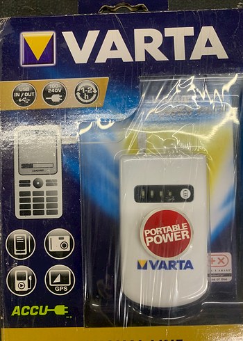 Varta Beyaz Taşınabilir Güç Bankası