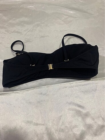 40 Beden Siyah bikini üstü