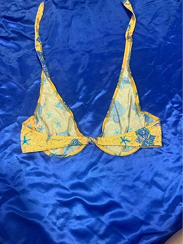 42 Beden Sarı bikini takımı