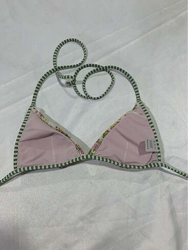 38 Beden Çiçekli bikini üstü