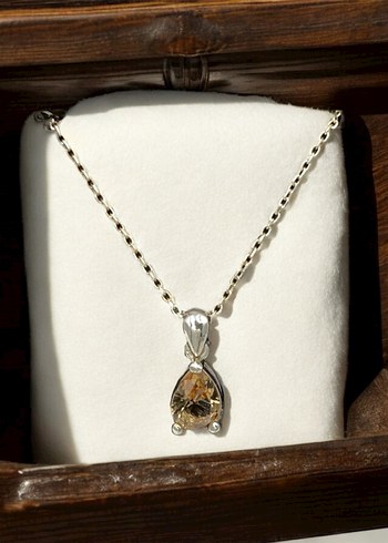 Soltanit Taşlı Kolye - Görsel 2