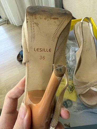 Lesille Lesille Marka Topuklu Ayakkabı 36 numara