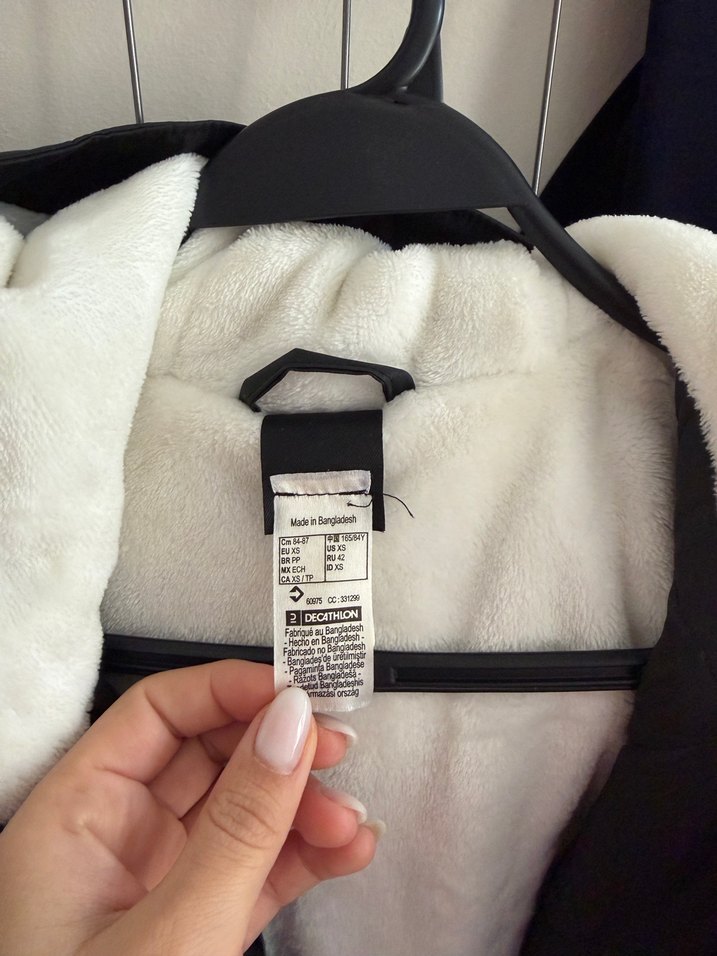 Decathlon siyah ceket - Görsel 4