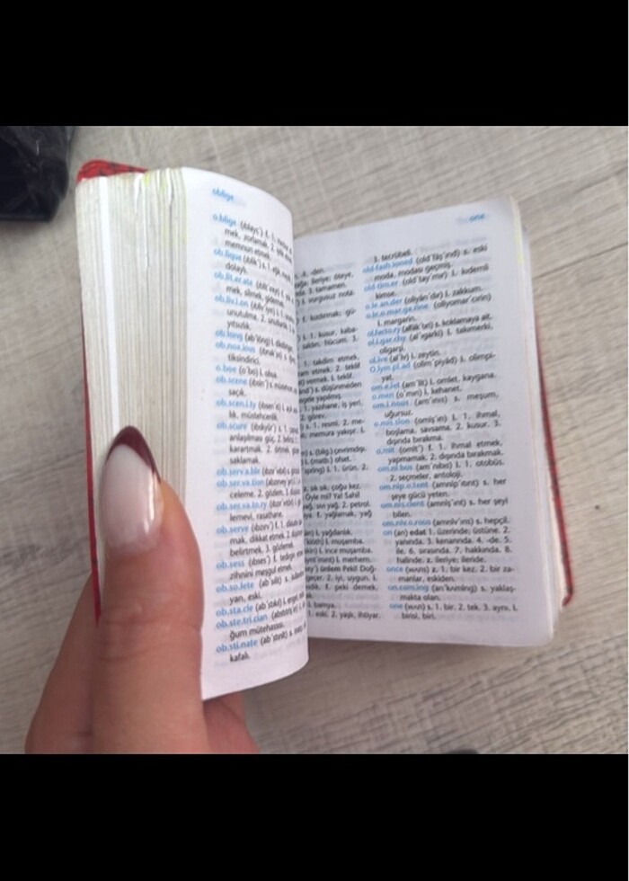 Redhouse ingilizce sözlük - Görsel 2