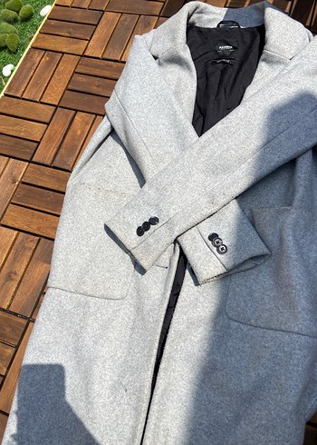 s Beden gri Renk PULL&BEAR KABAN