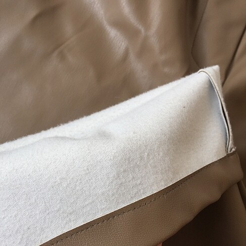 34 Beden Deri pantalon