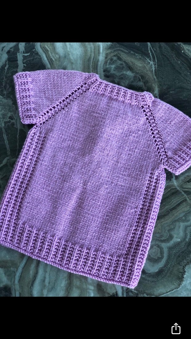 El örgüsü bebek yeleği - Görsel 3