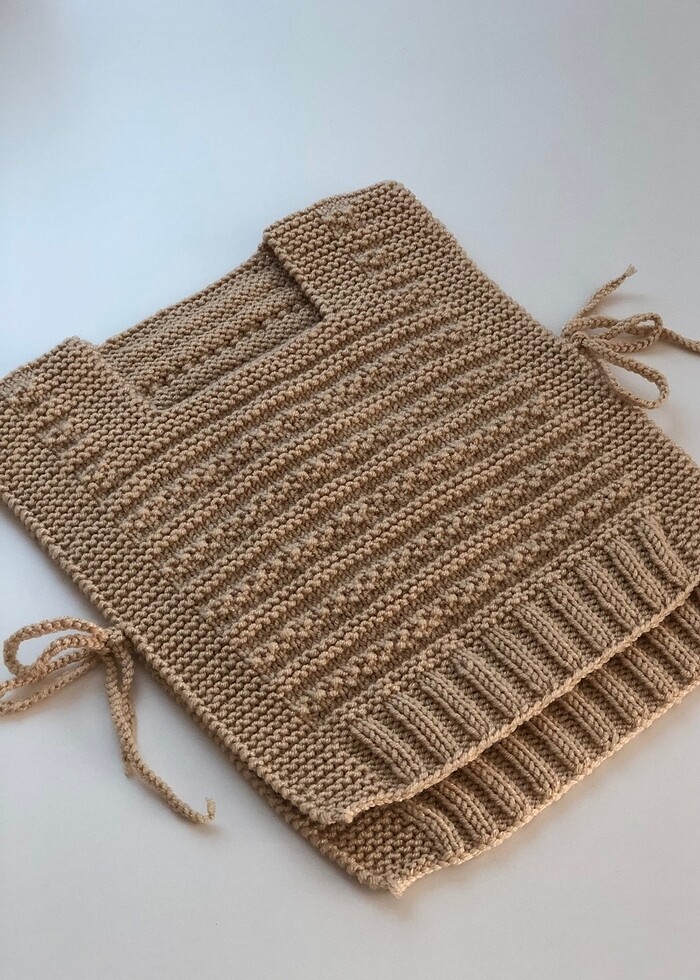 Önlük süveter (el örgüsü ) - Görsel 2