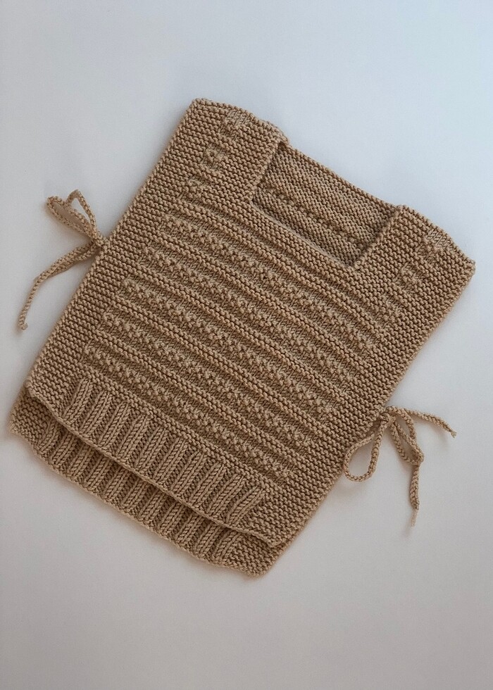 Önlük süveter (el örgüsü ) - Görsel 5