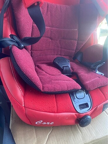 9- 36 kg Beden kırmızı Renk Kraft isofix oto koltuk