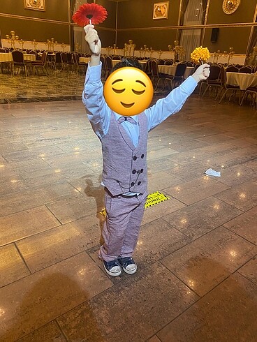 5 Yaş Beden Takım elbise