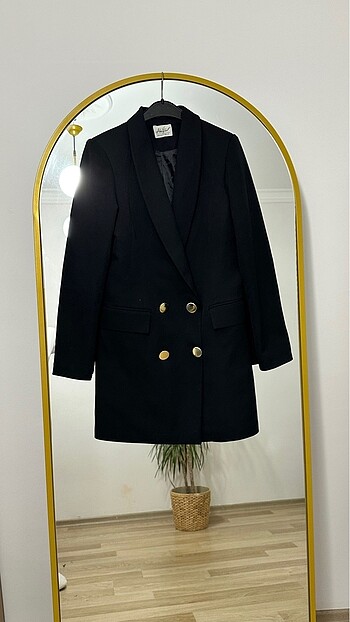 38 Beden siyah Renk Blazer ceket