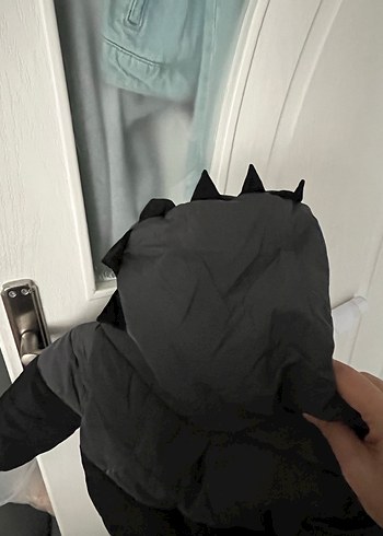 Erkek Çocuk Gri Fermuarlı Street Wear Mont - Görsel 4