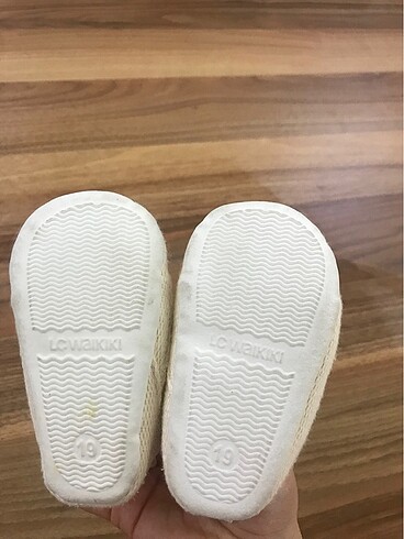 19 Beden Bebek ilk adım ayakkabısı