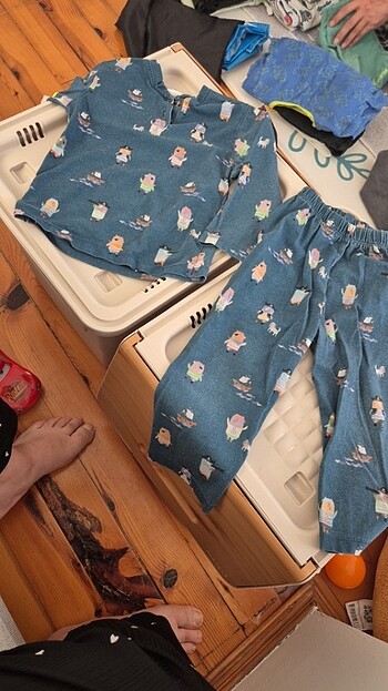 İkili pijama takımı