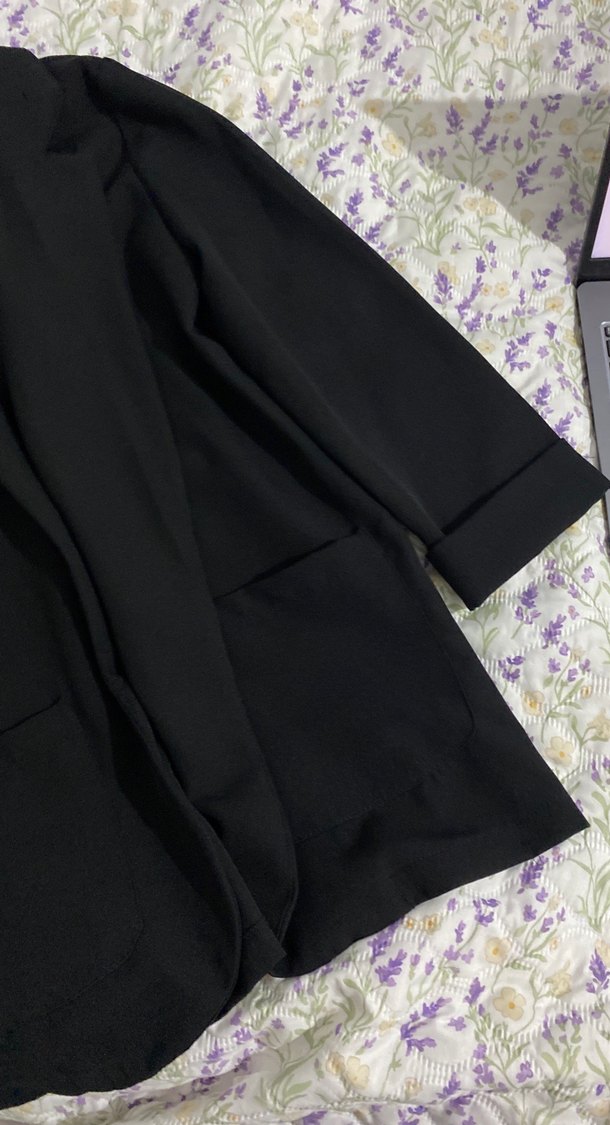 Siyah kadın blazer ceket - Görsel 2