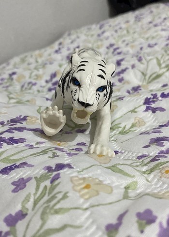 Beyaz Kaplan Figürin - Görsel 2