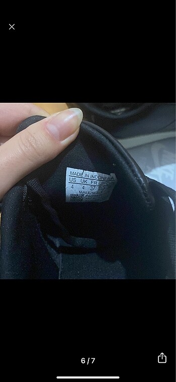 37 Beden siyah Renk Adidas orjinal