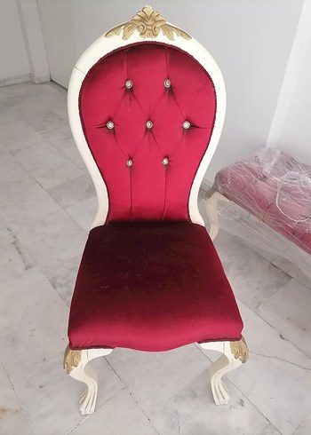 Zara Home Hakiki ağaç 2 sandelye 1 banch set