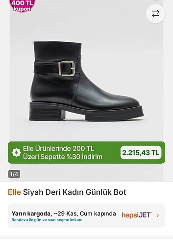 Sıfır etiketli ürün çok şık duruyor 