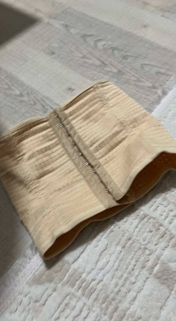 Bej Dikişsiz Hemşire Korsesi - Görsel 2