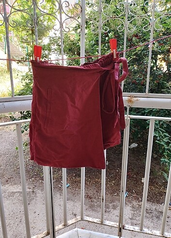 Keten şort etek