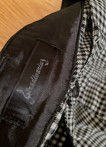 27 Beden Stradivarius Office Ekose pantolon