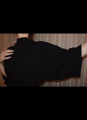 Zara Vintage mini siyah elbise