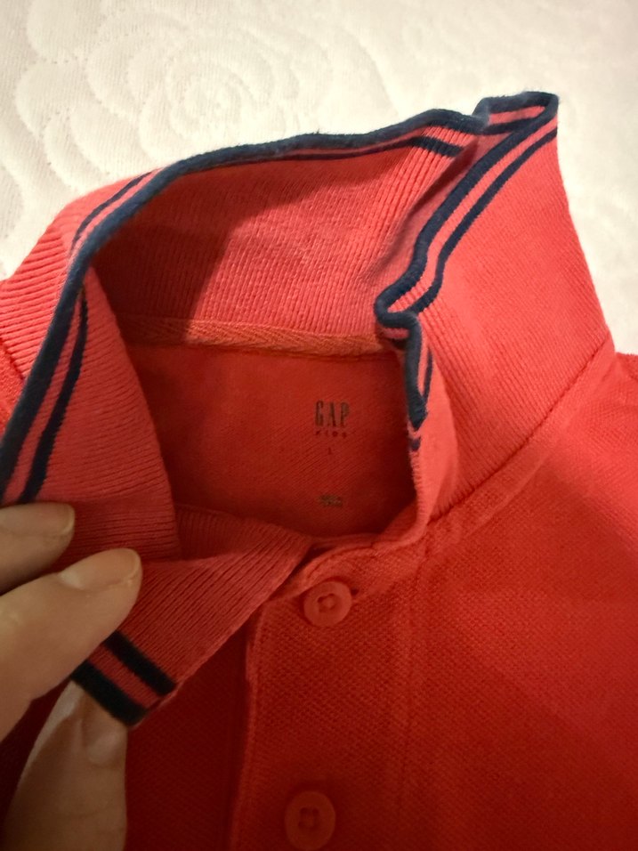 GAP Kırmızı Erkek Polo Tişört - Görsel 2