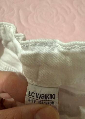 Beyaz Erkek Çocuk Pamuk Pantolon - Görsel 2