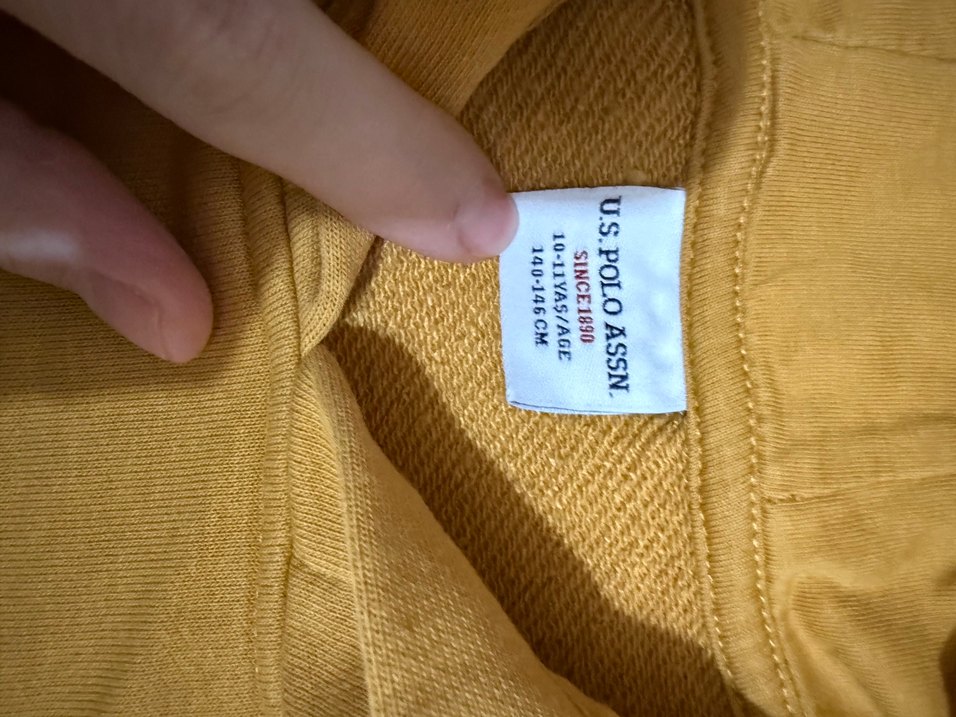 Hardal  Fermuarlı Erkek çocuk Sweatshirt - Görsel 2