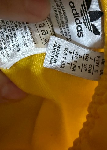 Unisex Sarı Adidas Eşofman Altı - Görsel 3