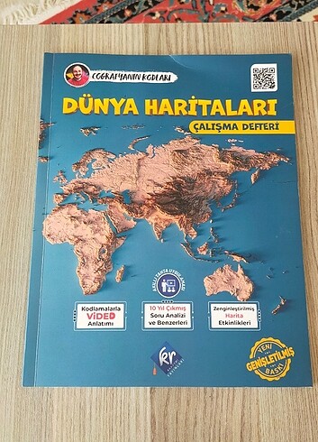 Coğrafyanın Kodları Dünya Haritaları Çalışma Defteri 