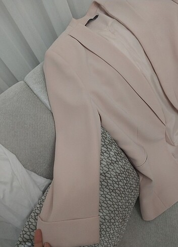 xl Beden ten rengi Renk Blazer ceket